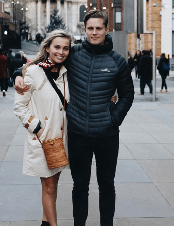 Marny Kennedy With Her Boyfriend In London